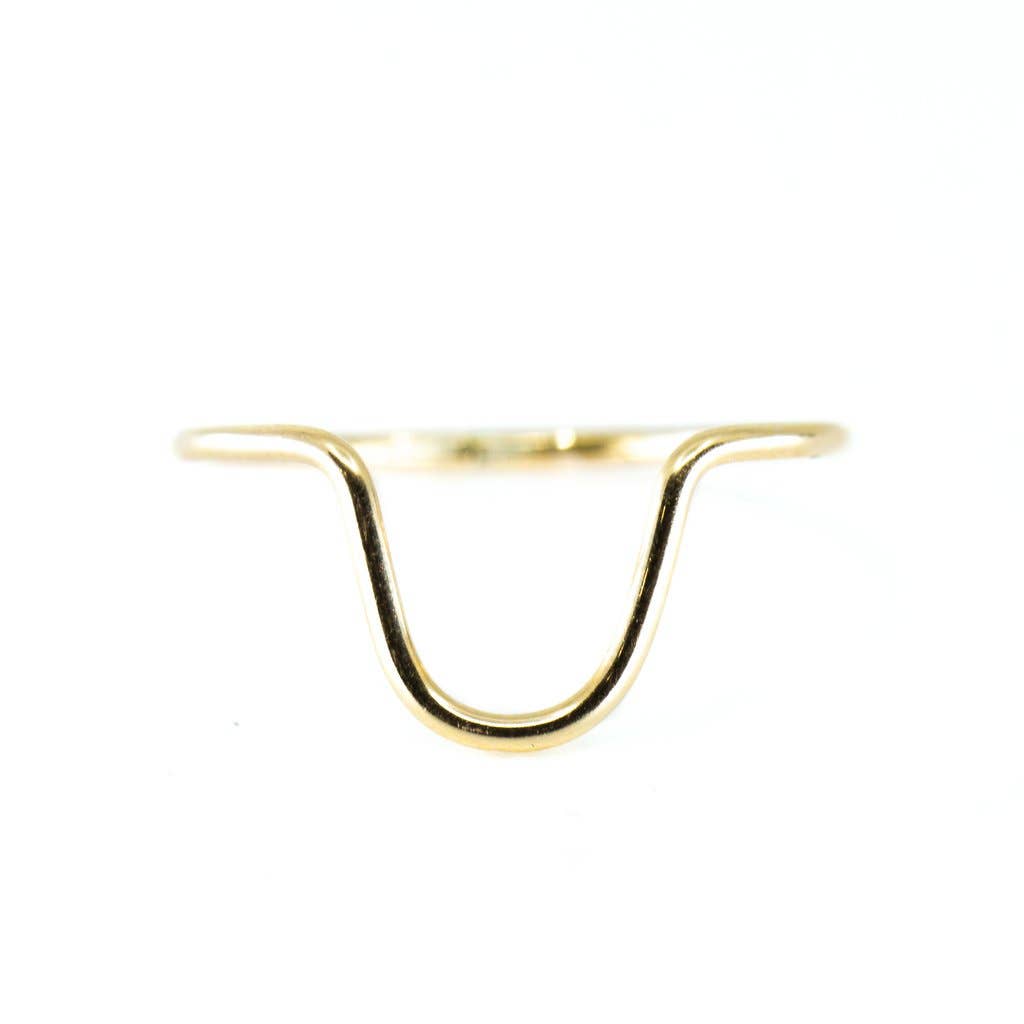 Curve Ring in 14k Gold Filled