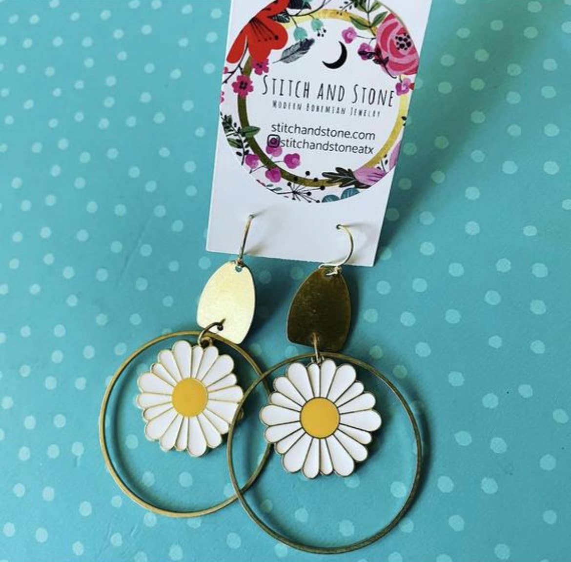 Flower Power Daisy Earrings